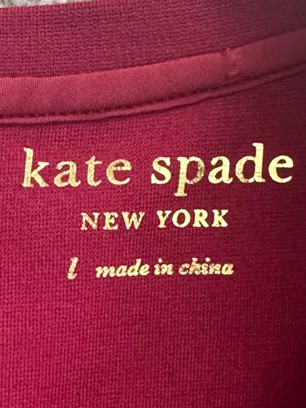 Kate Spade Colorblock Bell Sleeve Ponte Dress Cranberry L Cocktail Party Preppy